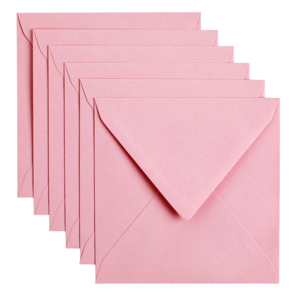 [303959] Envelop Papicolor 140x140mm babyroze