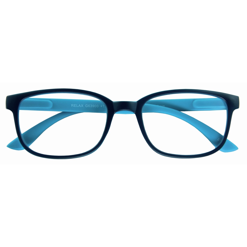 [63930] Leesbril I Need You +3.00dpt Relax blauw-lblauw
