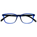Leesbril I Need You +1.00dpt Lucky blauw-zwart