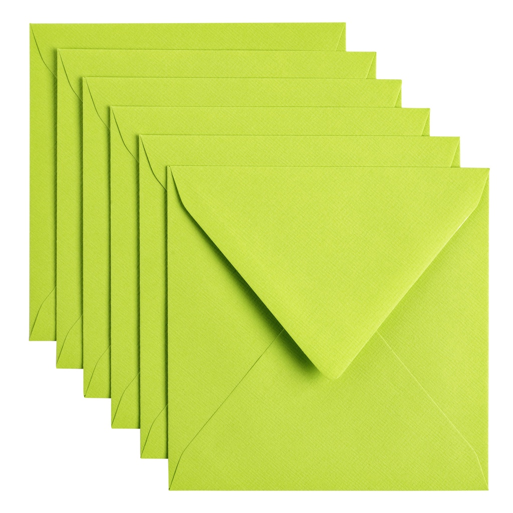 [303967] Envelop Papicolor 140x140mm appelgroen