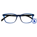 Leesbril I Need You +3.00dpt Lucky blauw-zwart