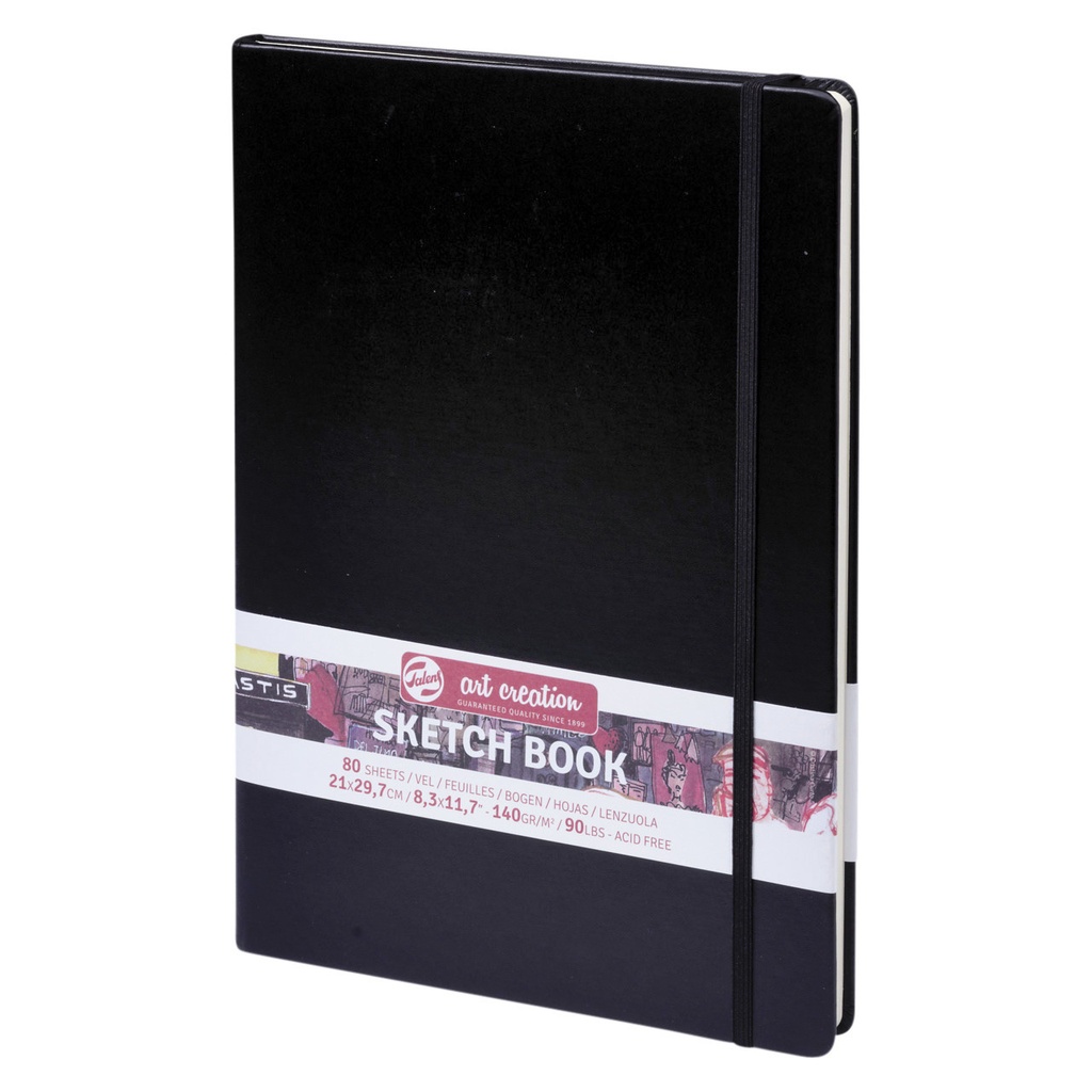 [9314003M] Schetsboek Talens Art Creation zwart 21x30 cm