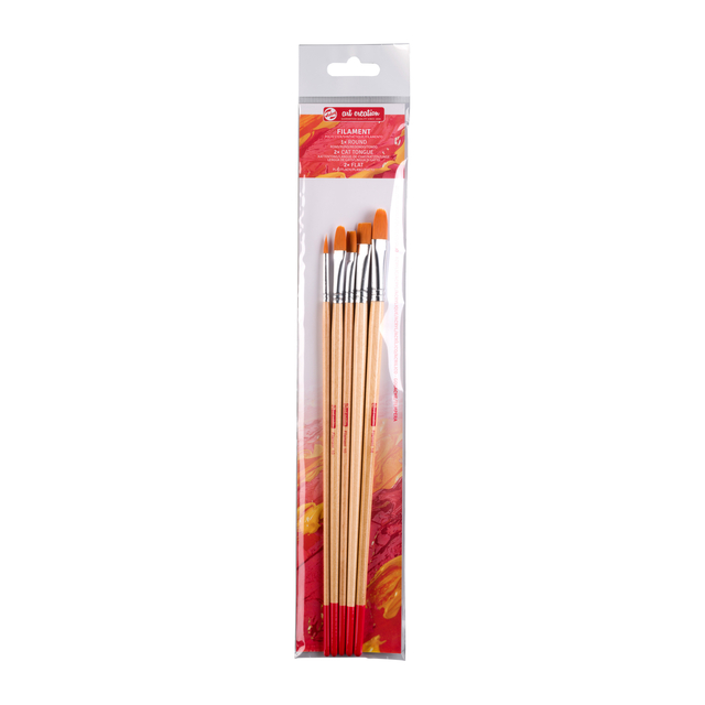 [9099235M] Penseel Talens Art Creation filament rnd plat 5st