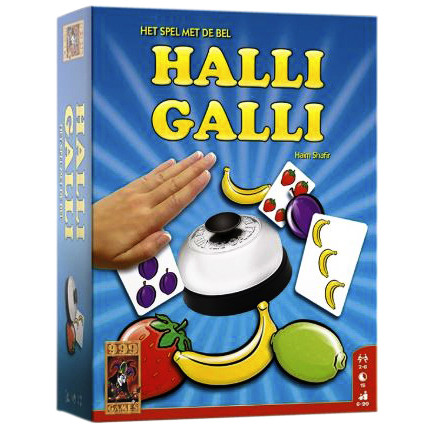 [999-GAL01] Kaartspel Halli Galli - Het spel met de bel
