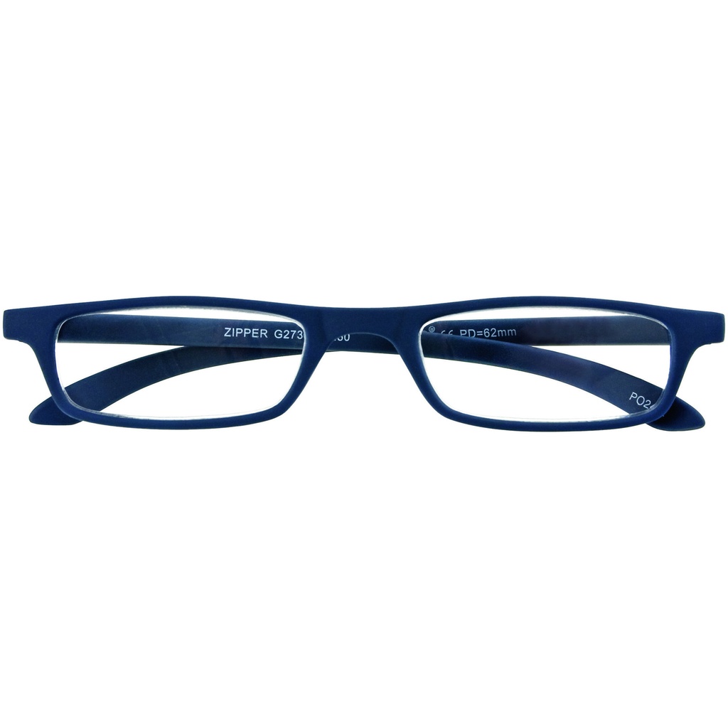 [1220349] Leesbril I Need You +1.00dpt Zipper blauw