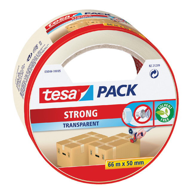 [05044-00005-01] Verpakkingstape tesapack Strong 66mx50mm tr