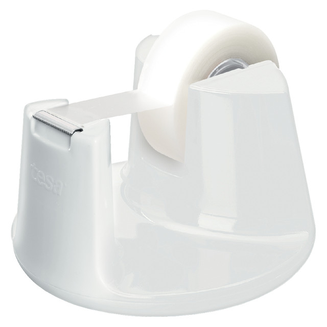 Plakbandhouder Tesa Compact wit 1r tape 19mmx33m