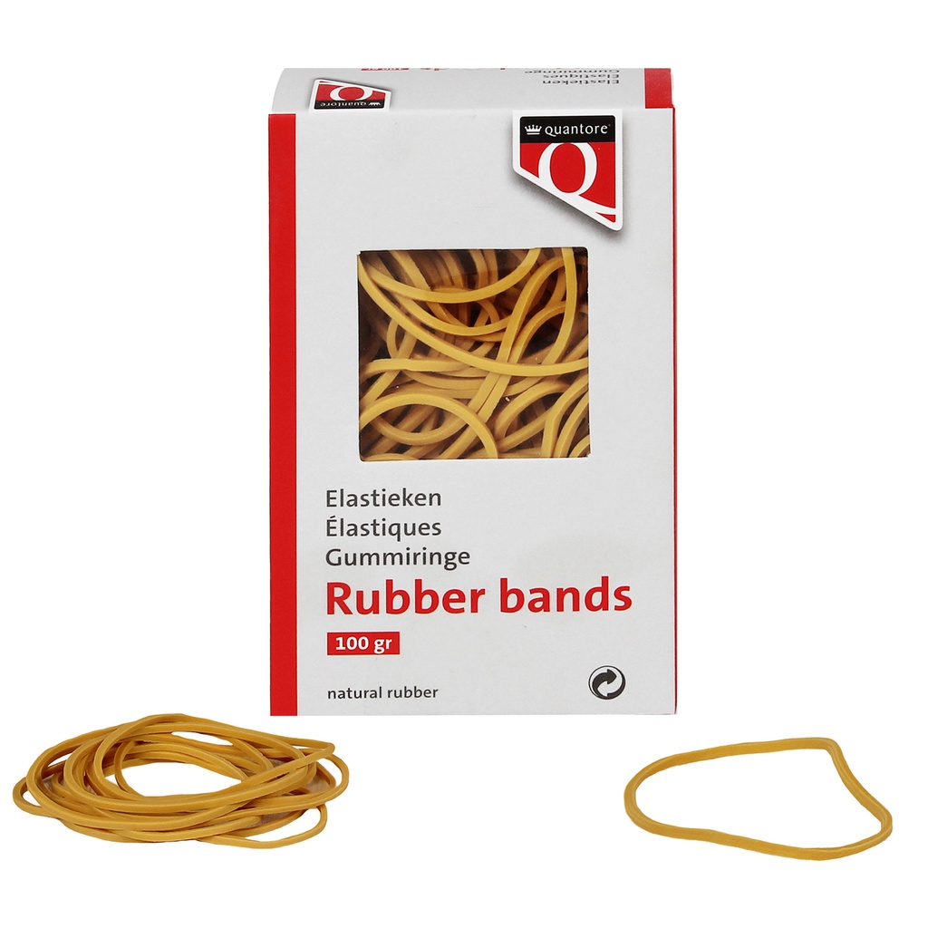 Elastiek Quantore 22 100x1.5x1mm 100 gr