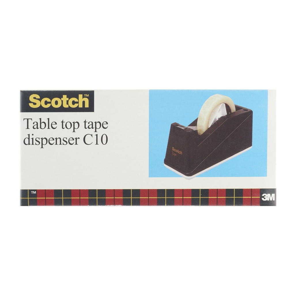 [FT510049966] Plakbandhouder Scotch C10 verzwaard zwart