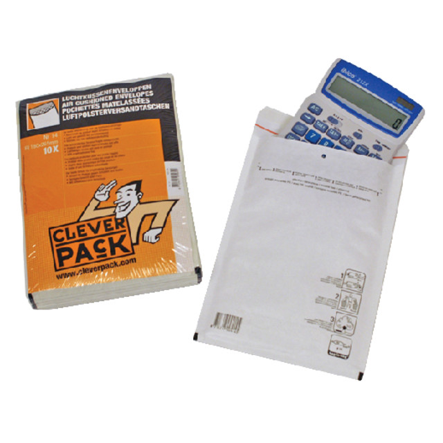 [530396] Envelop CleverPack Luchtkussen 14 200x275 wit
