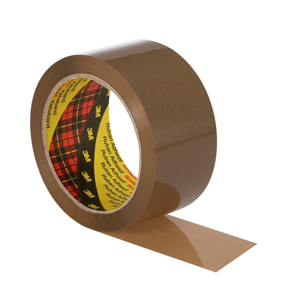 [7000095475] Verpakkingstape Scotch 371 50mmx66m bruin PP 6rol