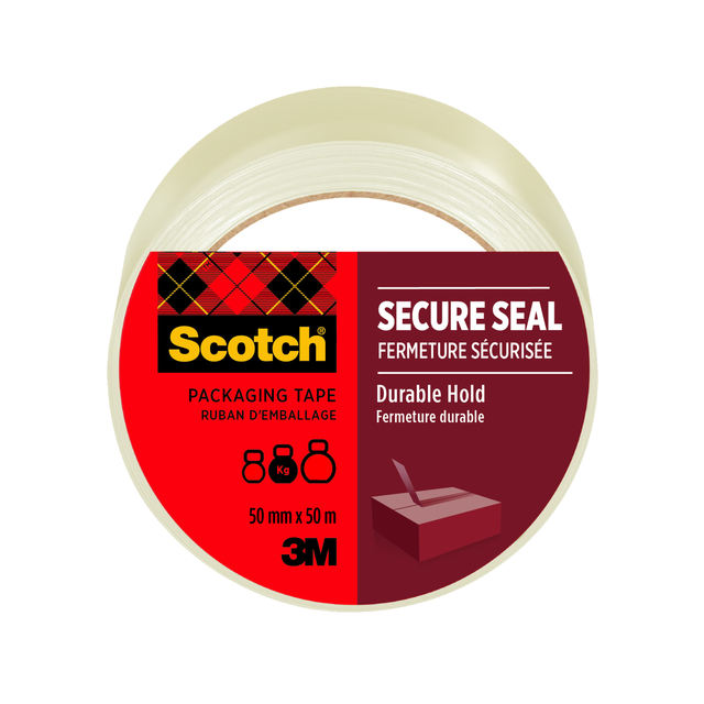 [7100094738] Verpakkingstape Scotch Secure Seal 50mmx50m tr