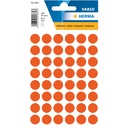Etiket HERMA 1862 rond 12mm rood 240st