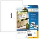 Etiket HERMA Power 10911 210x297mm wit 25st