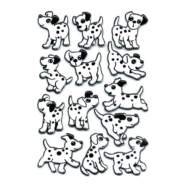 [6661] Etiket HERMA 6661 dalmatiërs foam