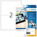 Etiket HERMA 4915 199.6x143.5mm wit 50st