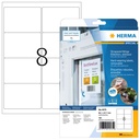 Etiket HERMA 4575 99.1x67.7mm folie wit 160st