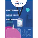 Badge Avery 4834 A6 hoes + insteekkaarten 10st