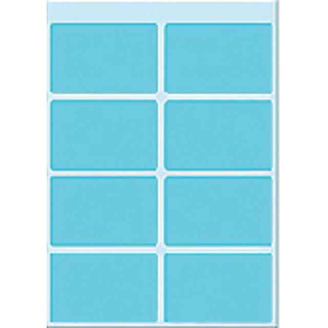 [3693] Etiket HERMA 3693 25x40mm blauw 40st