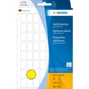 Etiket HERMA 2341 12x18mm geel 1792st