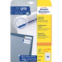 Etiket Avery 4780 48.5x25.4mm wit 1000st