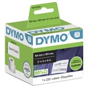 Etiket Dymo LabelWriter naamkaart 54x101 wit