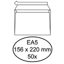 Envelop Hermes bank EA5 156x220 zk 50st wit