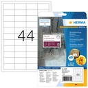 Etiket HERMA 4690 A4 48.3x25.4mm wit 1100st