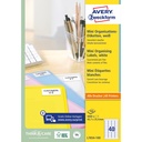 Etiket Avery L7654-100 45.7x25.4mm wit 4000st