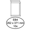 Envelop Hermes akte EB4 262x371 zk 10st wit
