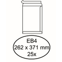 Envelop Hermes akte EB4 262x371 zk 25st wit