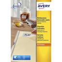 Etiket Avery L6025REV-25 63.5x46.6mm wit 450st