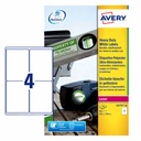 Etiket Avery L4774-20 99.1x139mm wit 80st
