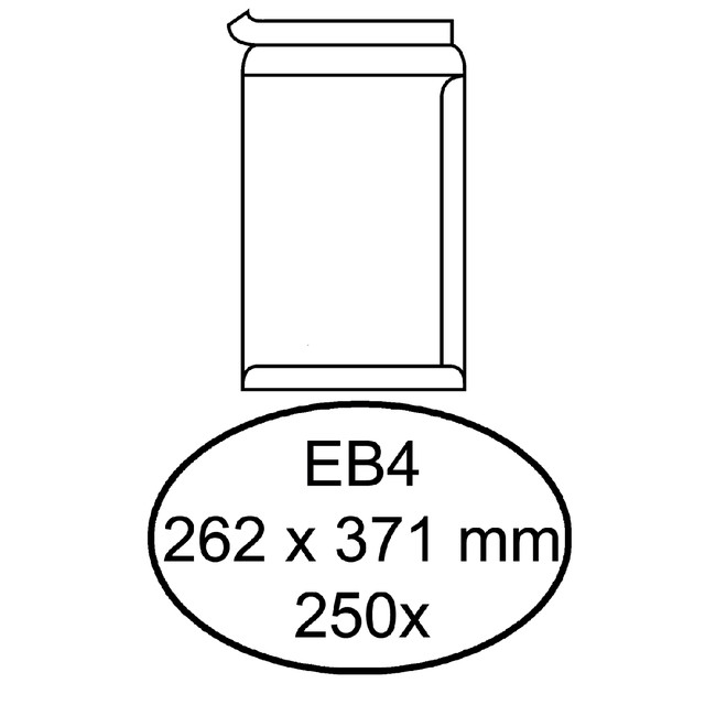 [Q180198] Envelop Quantore akte EB4 262x371 zk 120gr wt