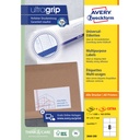Etiket Avery 3660 97x67.7mm wit 1600st