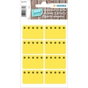 Etiket HERMA 3771 26x40mm diepvries geel 48st