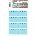 Etiket HERMA 3773 26x40mm diepvries blauw 48st