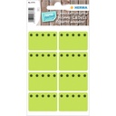 Etiket HERMA 3775 26x40mm diepvries groen 48st