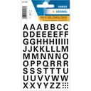 Etiket HERMA 4158 10mm letters A-Z zwart