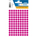 Etiket HERMA 1836 rond 8mm roze 540st