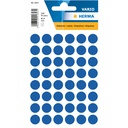 Etiket HERMA 1853 rond 13mm donkerblauw 240st