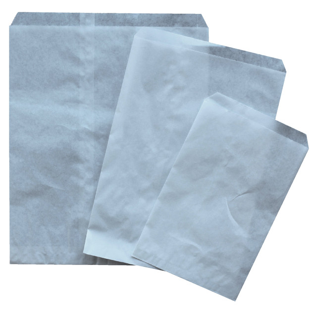 [V260035] Verpakkingszak IEZZY blanco 150x220mm wit