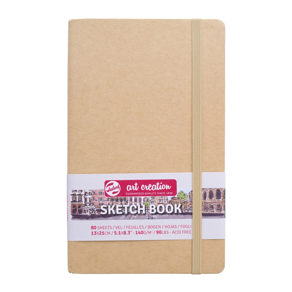 Schetsboek Talens Art Creation 130x210mm kraft